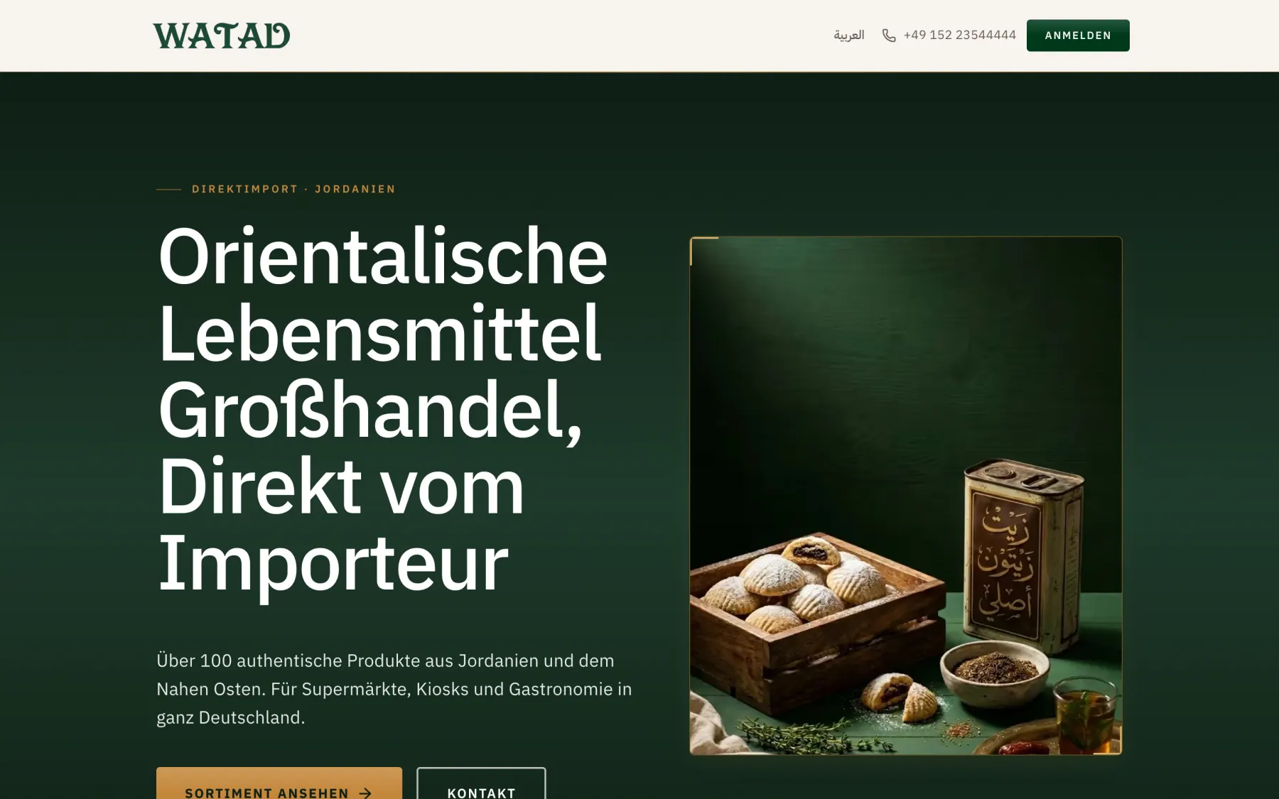 Shatleh Website Vorschau
